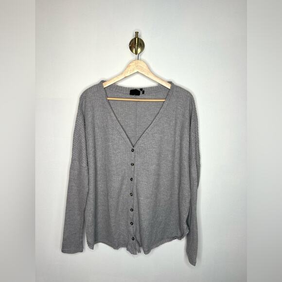 Out From Under Urban Outfitters Waffle Knit Cardigan - Picture 4 of 4